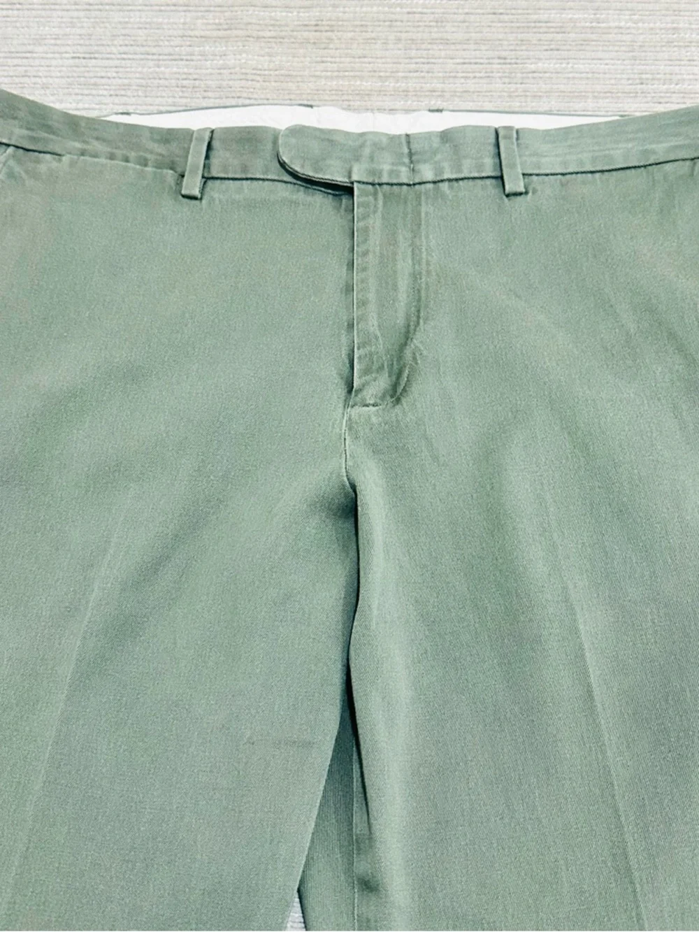 J. Crew Men's Bowery‎ Stretch Slim Fit Chino Pants Navy Green Size W38 L32